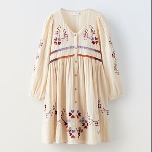 Zara boho girls dress